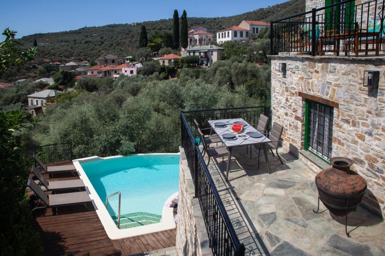 Villa Thalia By Pelion Esties Ano Gatzea المظهر الخارجي الصورة